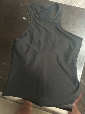 CALIA by Carrie Underwood Black Mesh Racerback Tank